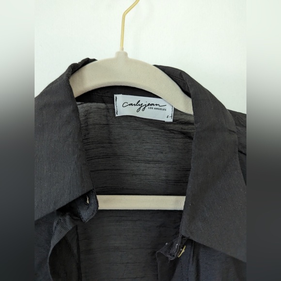 Carly Jean Los Angeles Button Down Shirt - Picture 4 of 5